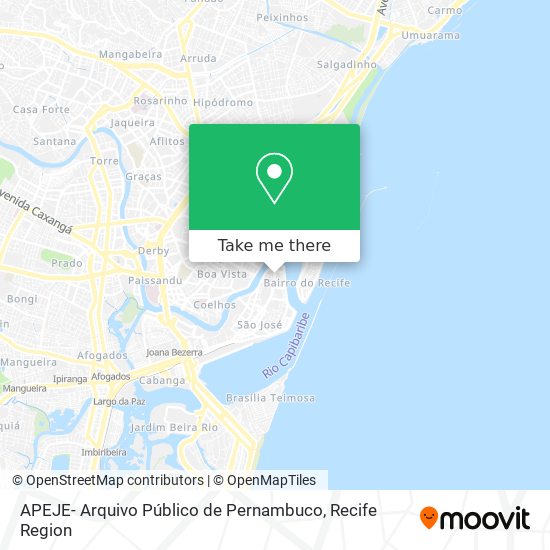 APEJE- Arquivo Público de Pernambuco map