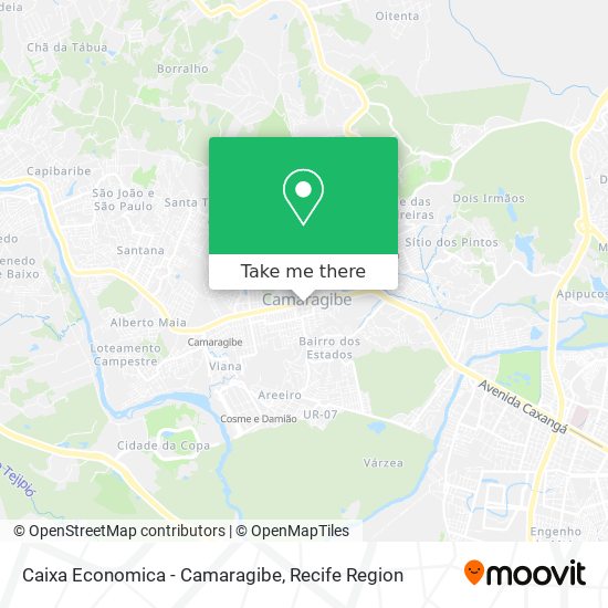 Caixa Economica - Camaragibe map