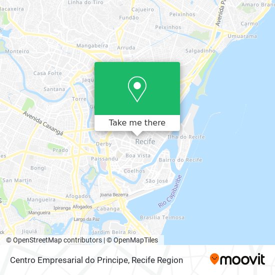 Centro Empresarial do Principe map