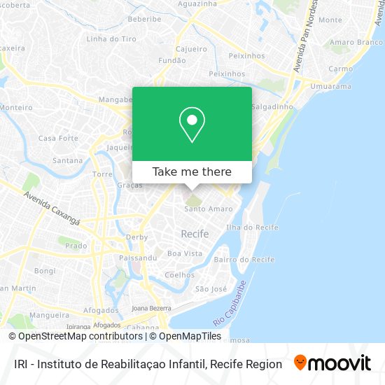 IRI - Instituto de Reabilitaçao Infantil map