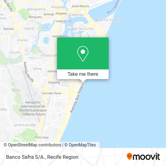 Banco Safra S/A. map