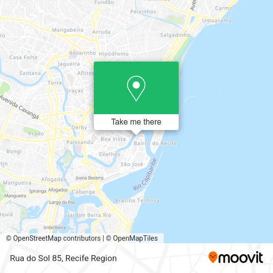 Rua do Sol 85 map