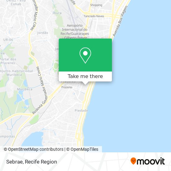 Sebrae map