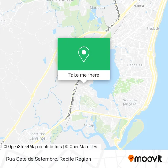 Rua Sete de Setembro map
