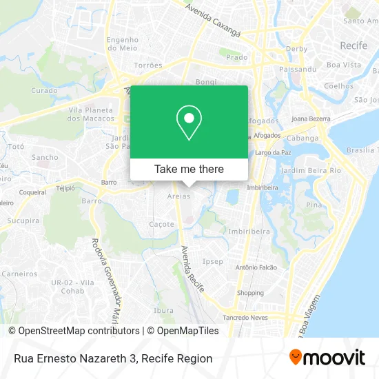 Rua Ernesto Nazareth 3 map