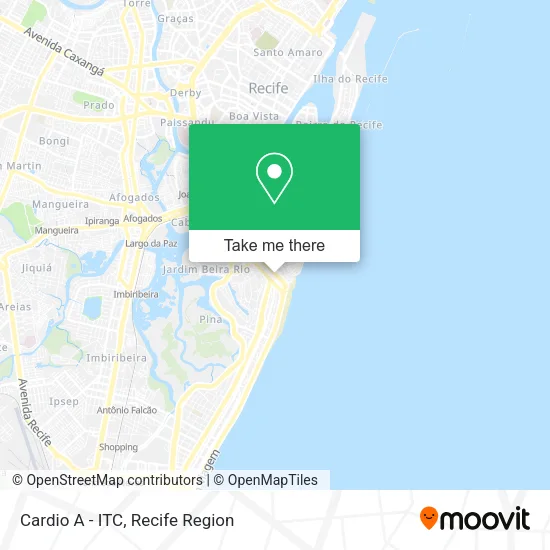 Cardio A - ITC map