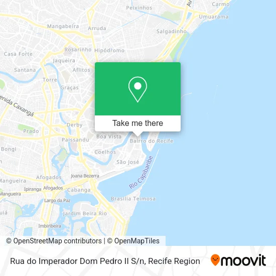 Rua do Imperador Dom Pedro II S / n map