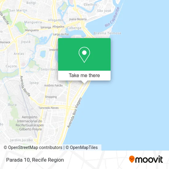 Parada 10 map