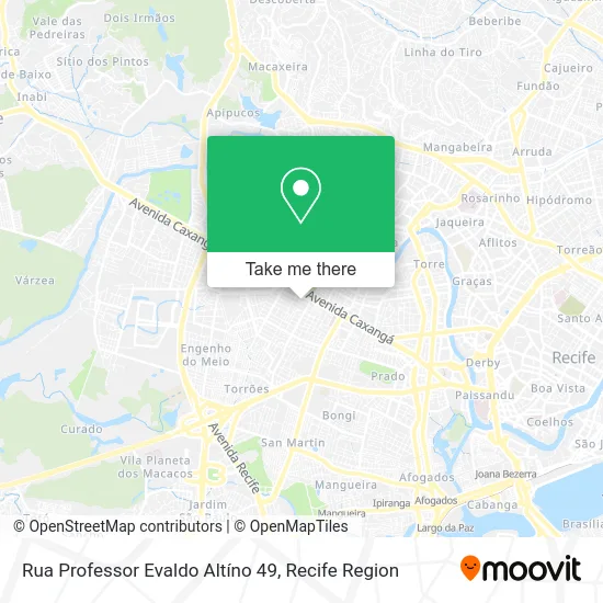 Rua Professor Evaldo Altíno 49 map