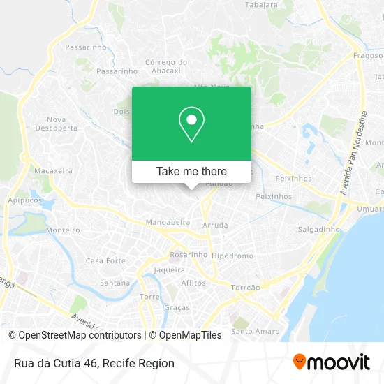 Rua da Cutia 46 map