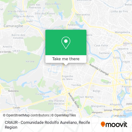 CRAUR - Comunidade Rodolfo Aureliano map