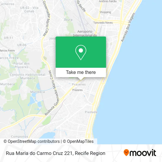 Rua Maria do Carmo Cruz 221 map