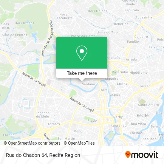 Rua do Chacon 64 map