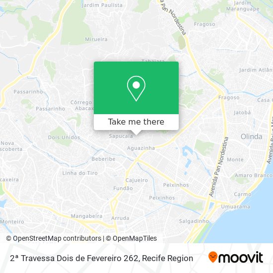 2ª Travessa Dois de Fevereiro 262 map