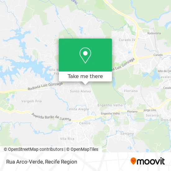 Rua Arco-Verde map