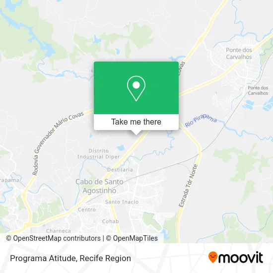 Programa Atitude map