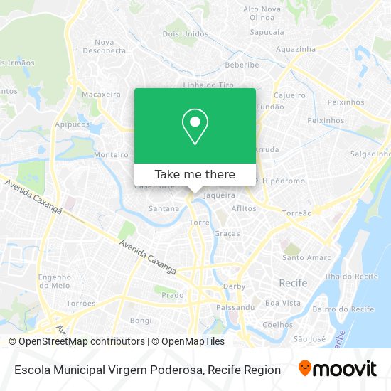 Escola Municipal Virgem Poderosa map