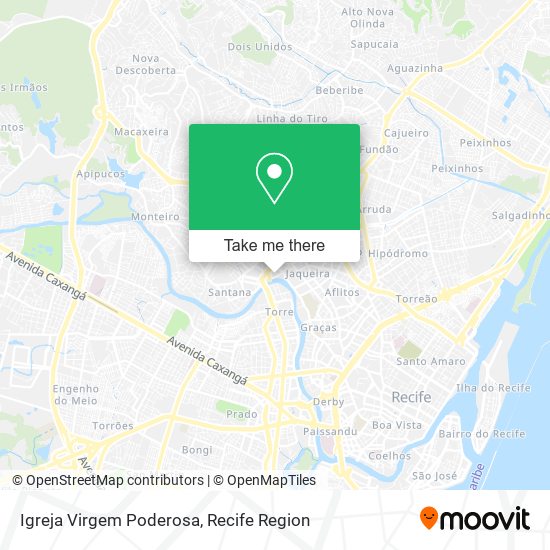 Igreja Virgem Poderosa map