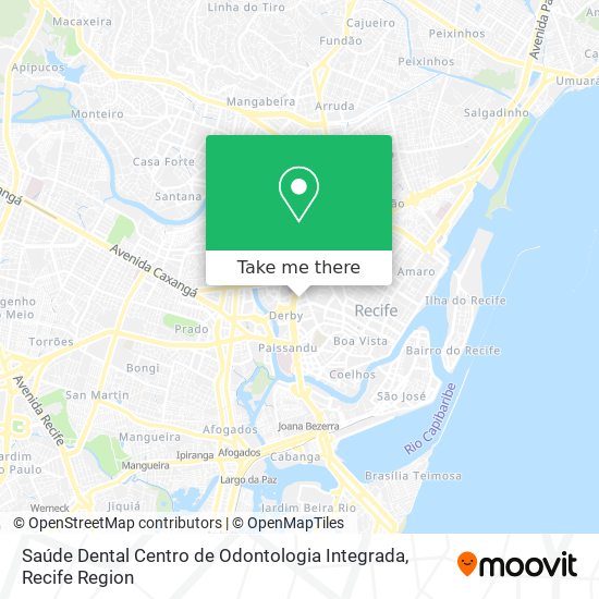 Saúde Dental Centro de Odontologia Integrada map