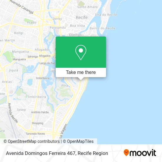 Avenida Domingos Ferreira 467 map