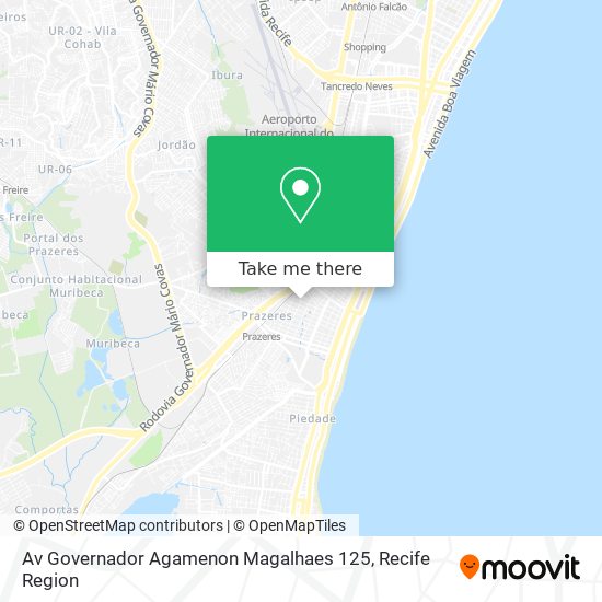 Av Governador Agamenon Magalhaes 125 map