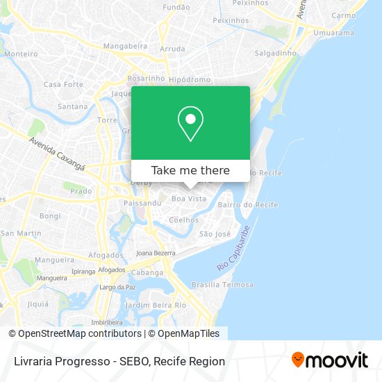 Livraria Progresso - SEBO map