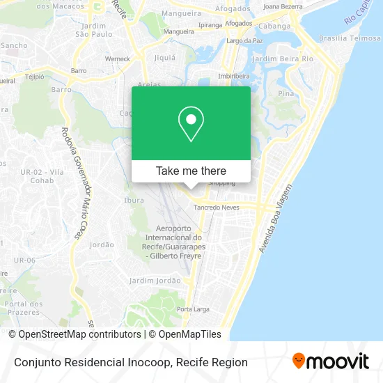 Conjunto Residencial Inocoop map