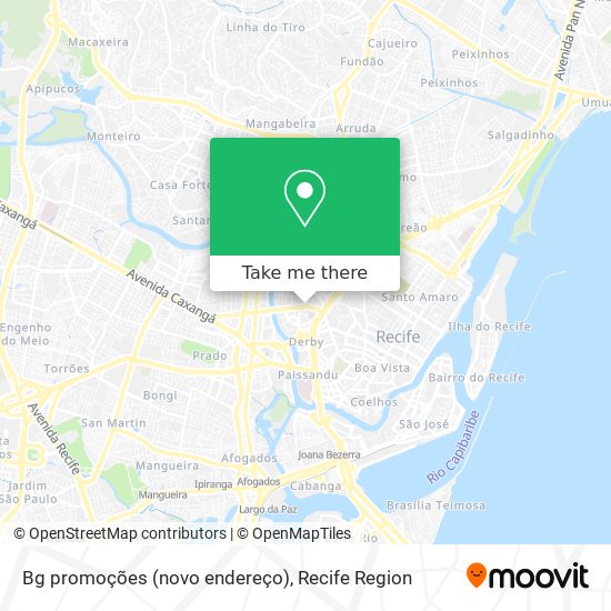 Bg promoções (novo endereço) map