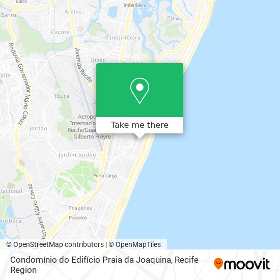 Condomínio do Edifício Praia da Joaquina map
