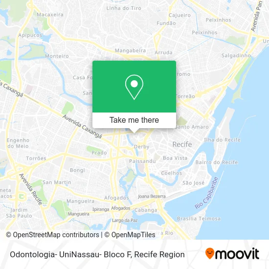 Odontologia- UniNassau- Bloco F map