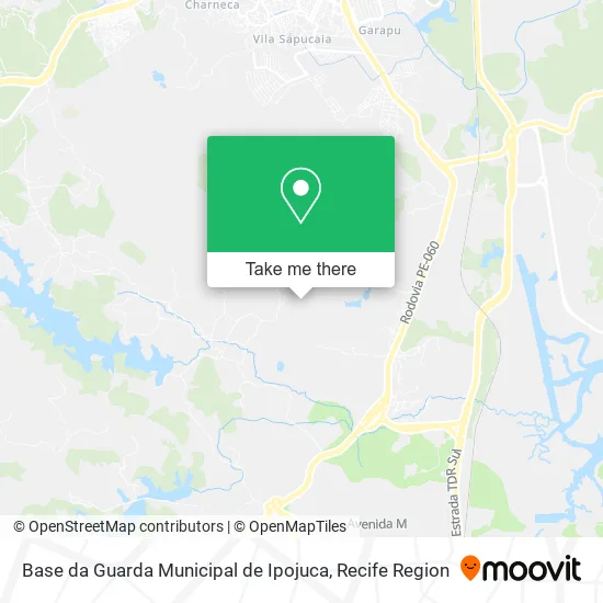 Base da Guarda Municipal de Ipojuca map