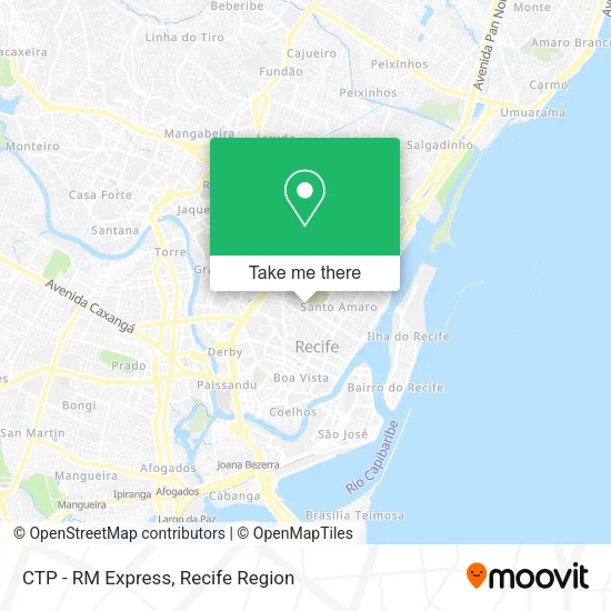 CTP - RM Express map