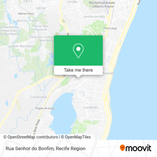 Rua Senhor do Bonfim map