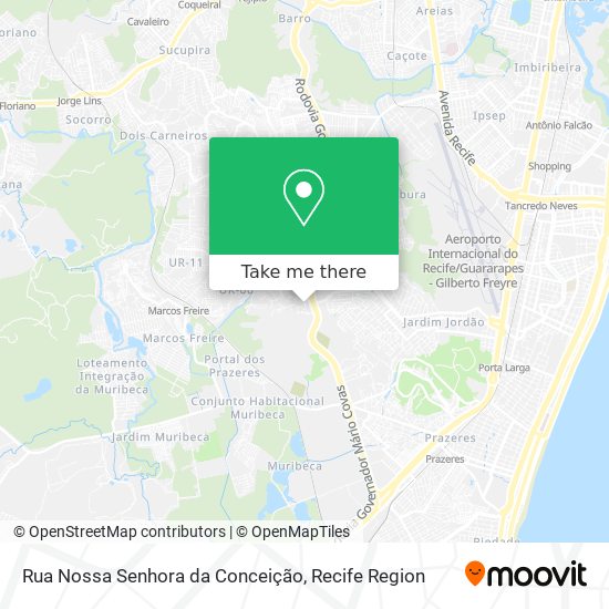 Rua Nossa Senhora da Conceição map