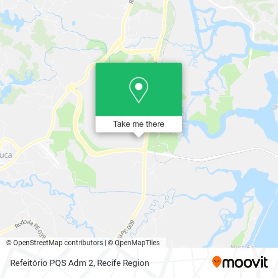 Refeitório PQS Adm 2 map