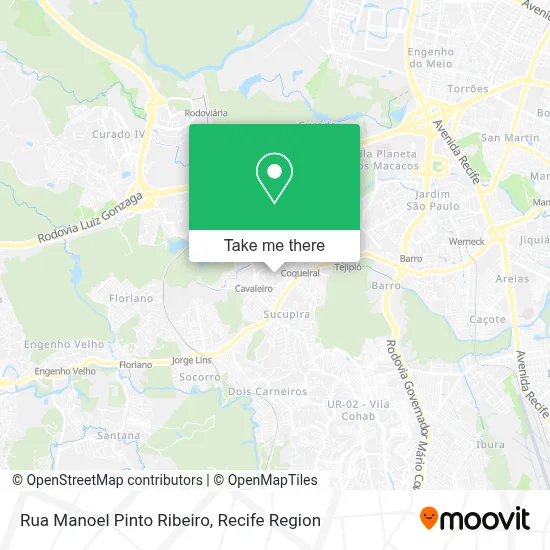 Rua Manoel Pinto Ribeiro map