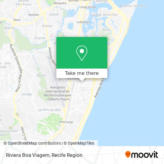 Riviera Boa Viagem map