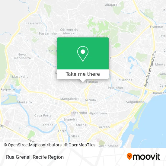 Rua Grenal map
