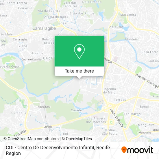 CDI - Centro De Desenvolvimento Infantil map