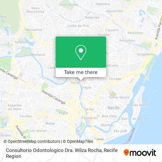 Consultorio Odontologico Dra. Wilza Rocha map