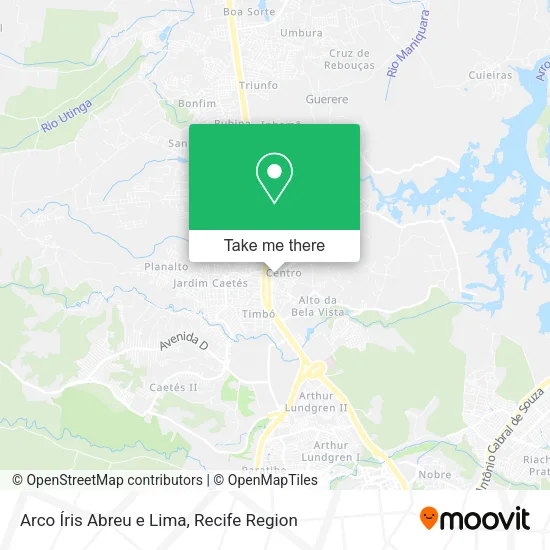 Arco Íris Abreu e Lima map