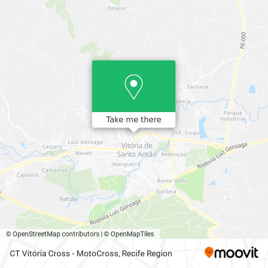 CT Vitória Cross - MotoCross map