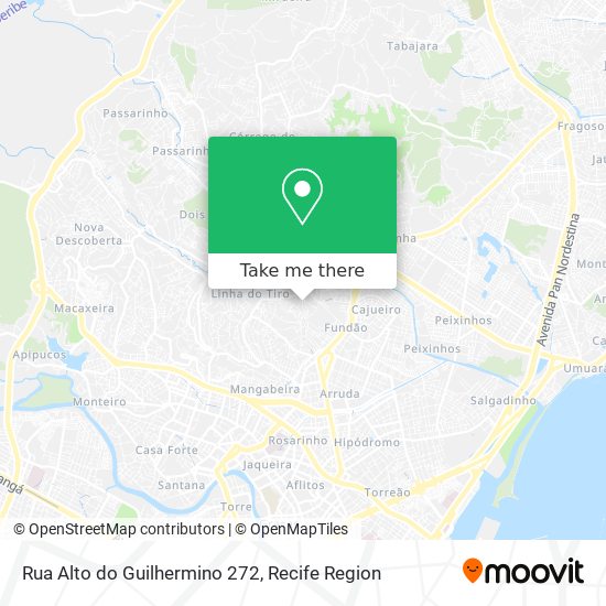 Rua Alto do Guilhermino 272 map