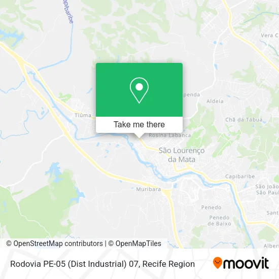 Rodovia PE-05 (Dist Industrial) 07 map