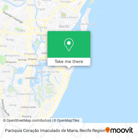 Paróquia Coração Imaculado de Maria map
