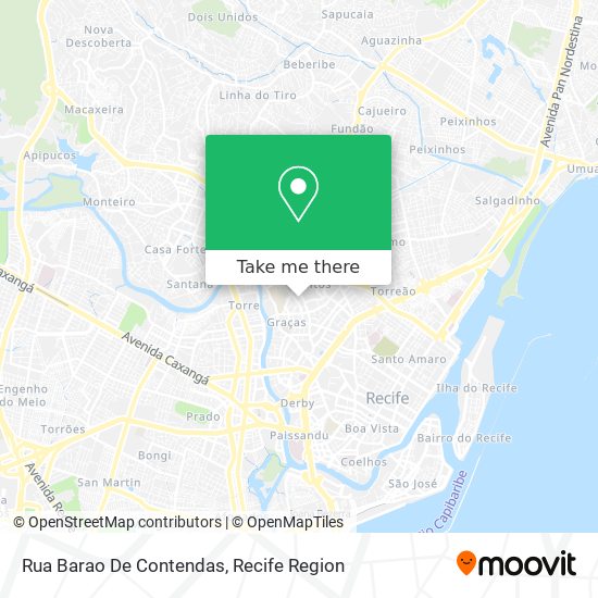 Rua Barao De Contendas map