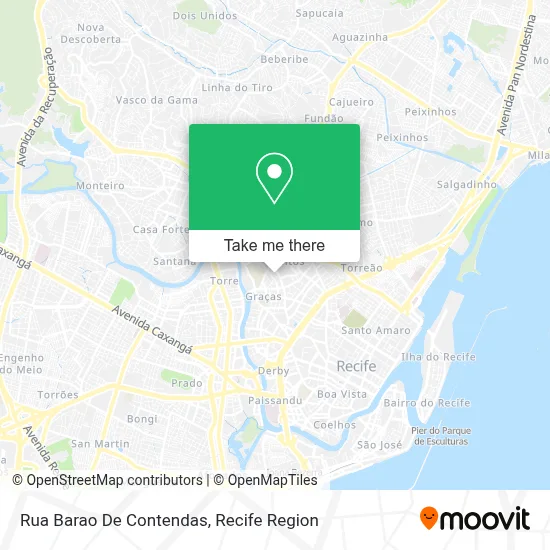 Rua Barao De Contendas map
