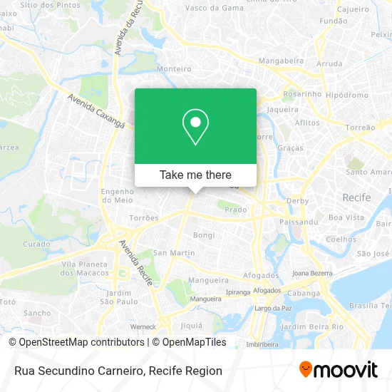 Rua Secundino Carneiro map