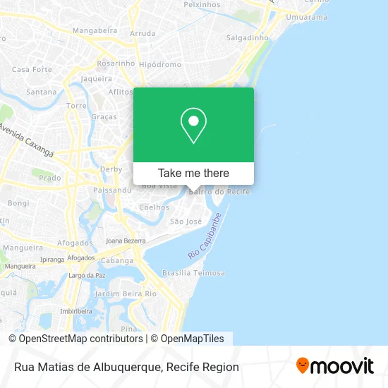 Rua Matias de Albuquerque map