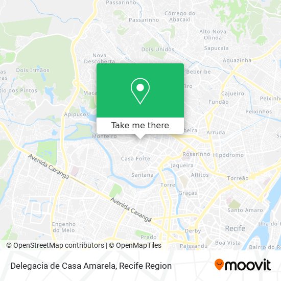 Delegacia de Casa Amarela map